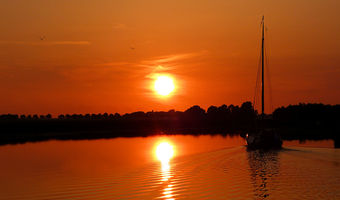 Het geluid van de stilte tijdens de vaarvakantie