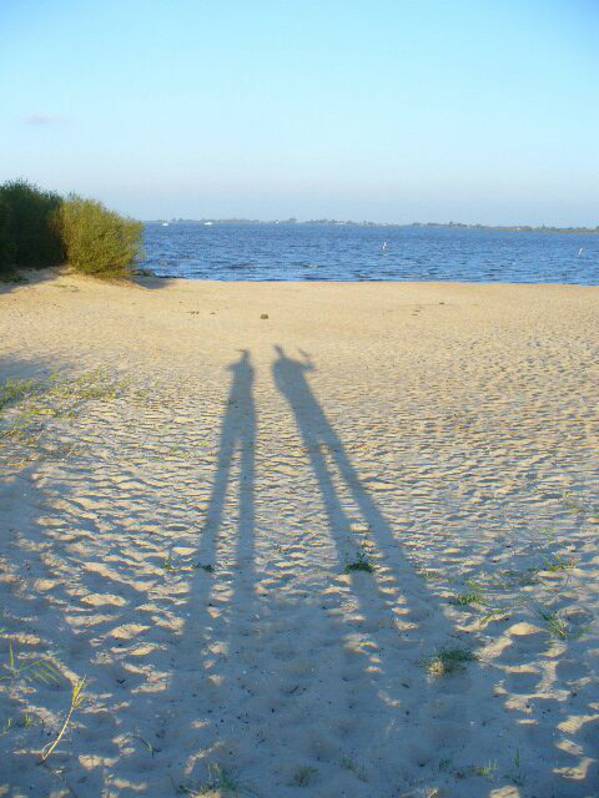 We hebben genoten op deze boot in Friesland