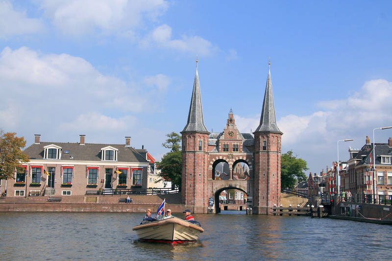 Sneek vaarroute: Waterpoort uit 1492