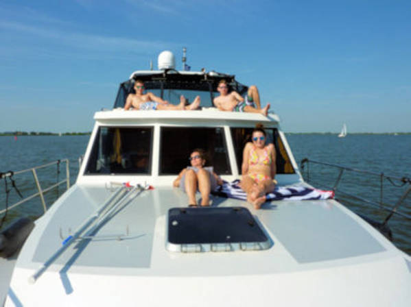 Top plezier op een top boot