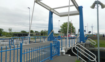 Stavoren brug over de sluis