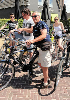 Vanuit de boot fietstochten maken