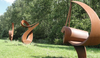 Kunst langs het water