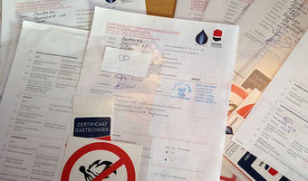 De goedkeurings certificaten