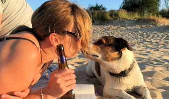 Een kusje: uw hond mag mee aan boord