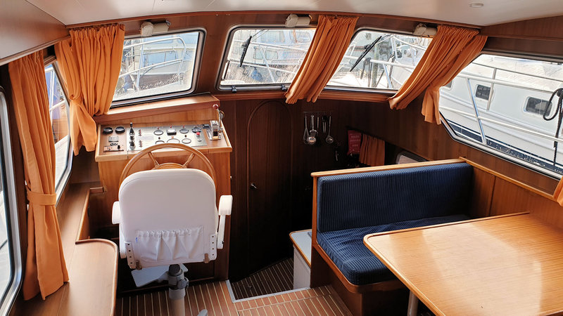 Salon van de boot Carla