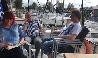 Ruimte zat aan dek van een grote boot