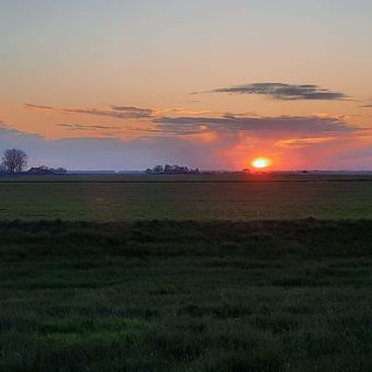 Prachtig uitzicht vanaf de boot