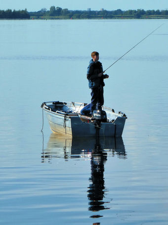 Op en aan het water valt....
