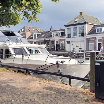 Afmeren in een stadscentrum