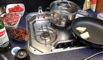 Koken in de kombuis