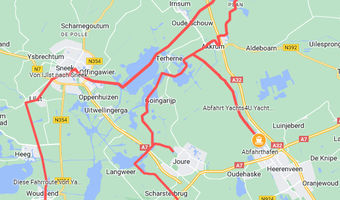 Instructie video voor gebruik van de Friese Meren kaart