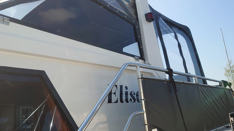 Elisa met de geheel afsluitbare tent, meer ruimte, meer comfort