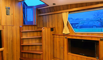 Interieur van een van onze boten