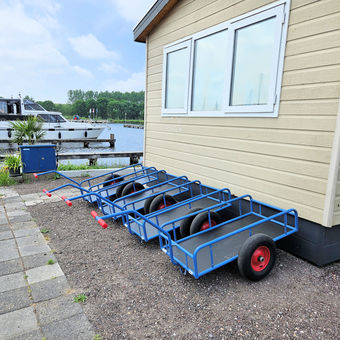 Van de auto naar 'uw boot'