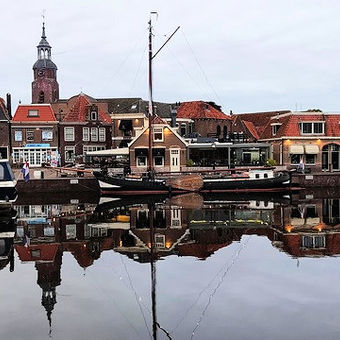 Het centrum van Blokzijl
